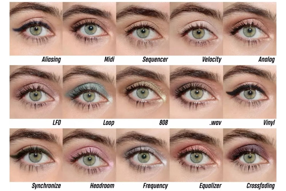 HIRO Natürlicher gepresster Eye-Shadow 'Loop'